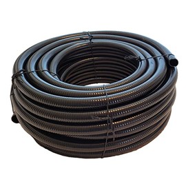 Flexible PVC Non Metallic UL Black Liquid Tight Electrical Conduit (3/4" Dia x 50 ft)