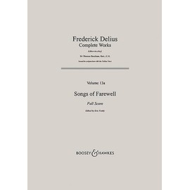 Songs of Farewell: GA II/13a. mixed choir and orchestra. Partition.