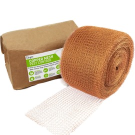 Agile Copper Mesh Repellent - Rat, Snail, and Slug Defense, Multi-purpose Wire Mesh, Weep Shield Solution, Pest Exclusion - Effective Brick Wall Weep Hole Covers, Robust Screen - Safe Rodent Control