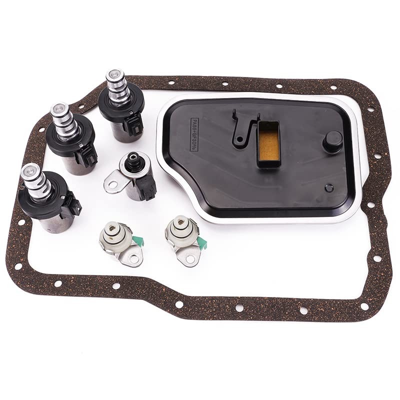 4F27E Transmission Solenoid Valve Gasket Filter Kit Compatible with Fo-r-d
