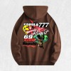 Sopula 777 Graphic Hoodie 100% Cotton US Warehouse 6 ColorsColor: