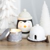Winter Igloo Incense Cone Burner - Handcrafted Ceramic, Smoke Dispersion,