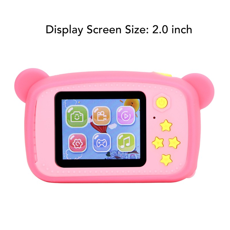 Kids Camera Children Portable Cute Cartoon Funny Digital Video Camera