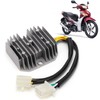 Voltage Regulator Rectifier 7 Wires DualPlug Aluminum Alloy ABS for