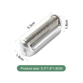 5s Foil Replacement Head Shaver Replacement Parts Compatible with 5S Cruzer PocketGo Foil and Frame M30 M60 M90 P50 P60 P70 P90 Shavers(2 Count)