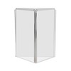 12 Pack 3 Sided Sign Holder Each Holds 5 x
