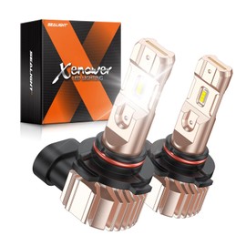 SEALIGHT H10 9145 LED Fog Light Bulbs or DRL, 600% Brightness 50000 Hours Lifespan 9140 9145 H10 LED Bulb, 10000LM 6500K Cool White Strong Penetration, Play and Plug, Pack of 2