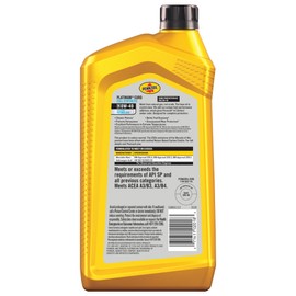 Pennzoil Platinum Euro Full Synthetic 0W-40 Motor Oil, 1 Quart (6 Pack)