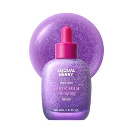 EQQUALBERRY Suero Facial de Plumping Bakuchiol - Alternativa Natural al Retinol para Piel Sensible, con Niacinamida y Ácido Hialurónico, Cuidado Corea