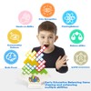 Yoirzit Tetris Tower, Tetra Tower Game Rocking Stack High Children's