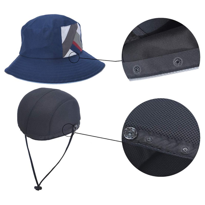 Kiyota Head Guard, Separate Series, Cloche Type, Navy (M)