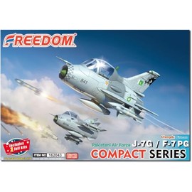 Freedom Model Kit, Compact Series, Pakistan, J-7G/F-7PG, Chengfei Fish Kan, Plastic Model FRE162043 (Airplane)