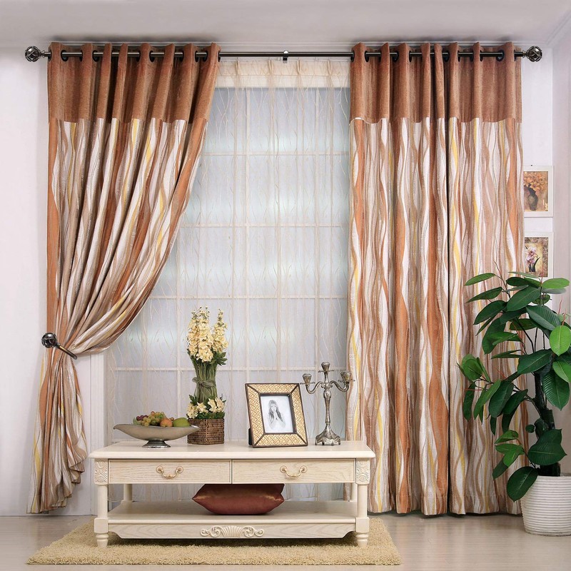 KAMANINA Decorative Curtain Drapery Holdbacks, Curtain Tiebacks Hooks with Screws