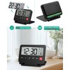 ORIA Digital Travel Alarm Clock, Battery Operated LCD Desk Clock,
