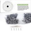 DELUX Microfiber Feather Duster Extendable Duster with 100 inches Extra