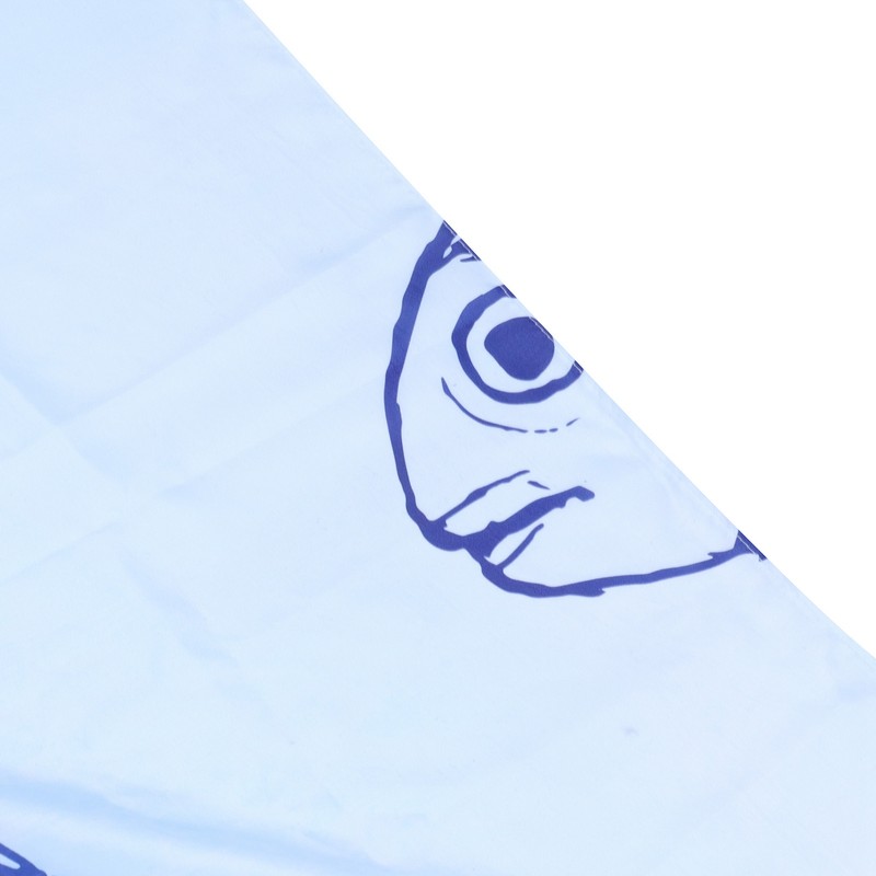 Cute Cat Fish Pattern Shower Curtain Waterproof Bathroom Decorative Bath