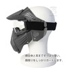 SHENKEL Full Face Shooting Mask Goggles (BK Black) Face Guard