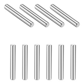 Edinstry Cylindrical Pins Stainless Steel Pins 6x20mm Dowel Pins Steel Shelf Pegs Silver Tone Support Shelf Parallel Pins Pins 10pcs