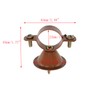 Mewutal 10pcs 1" Hanging Pipe Clamps Metal Pipe Supports Bell