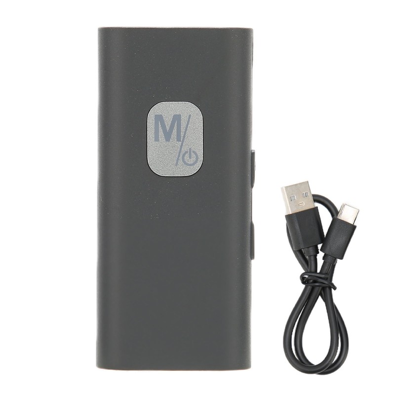 USB Bluetooth 5.0 Adapter Wireless Lavalier Audio Receiver for Home