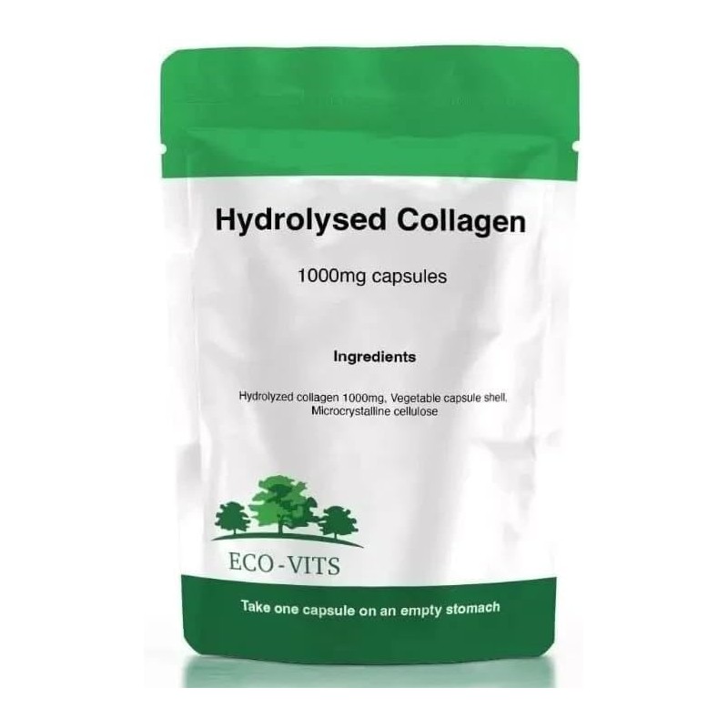 ECO-VITS Hydrolysed Collagen 1000mg 365 Capsules