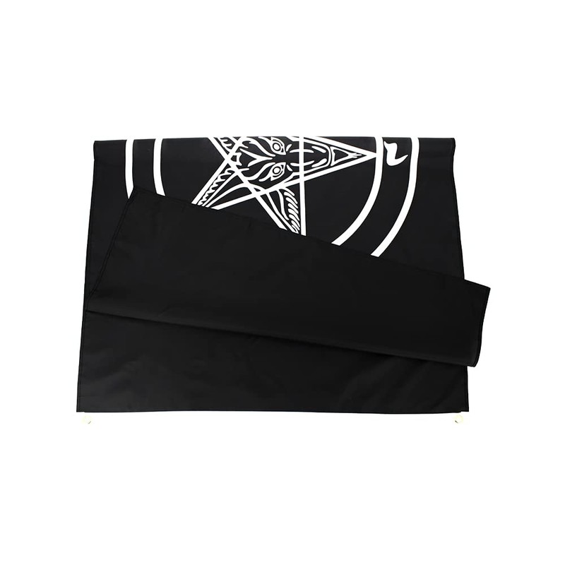 ANJOR 3x5 Fts Baphomet Church Templar Satan Flag