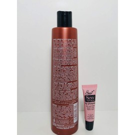 EchosLine Seliar Argan Nourishing Shampoo 300ml/11.83oz, Mask 500ml/16.9oz & Beauty Fluid Serum 150ml - Free Starry Lip Plumping Gloss 10ml