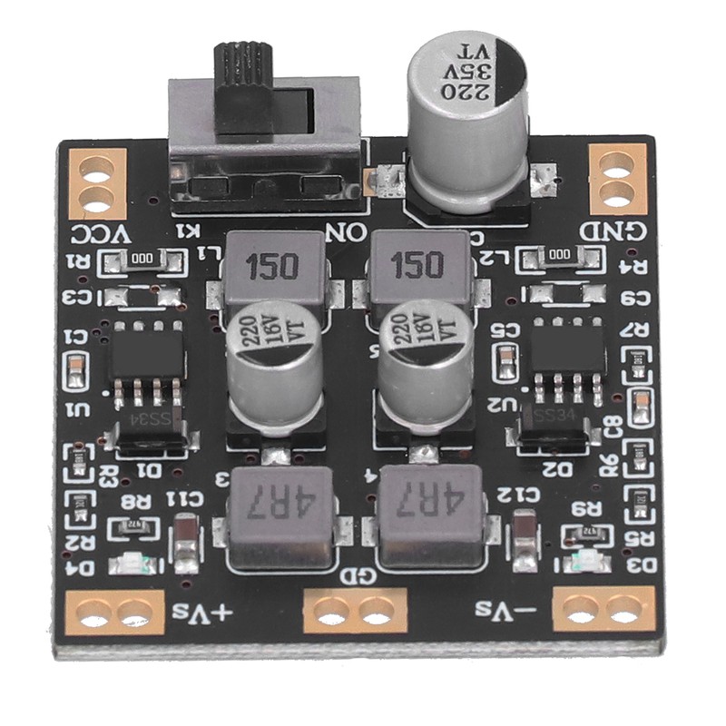 Regulated Power Module Adjustable Positive Negative Power Supply Converter Board