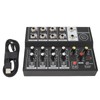 8 Channel Sound Mixer Sound Board Console 2 Modes Aluminium
