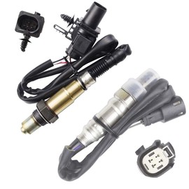 Sangyue 2PCS Oxygen O2 Sensor 1 & 2 for Ford Focus 2.0L 2012 2013 2014 2015 2016 2017 2018 Upstream + Downstream