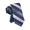 Haggar Men's Stripe Pattern Self-Tie Necktie