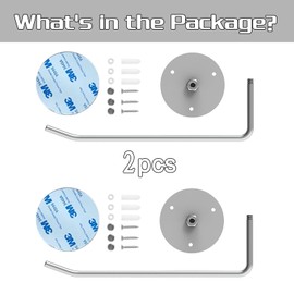 Sovipal 2 Pack Tumbler Lid Organizer, Cup Lid Organizer, Tumbler Lid Holder Under Cabinet for Holds Multiple Lids, Space Saving Wall-Mounted/Self-adhesive Tumbler Lid Hanger.(12.6inch)