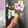 MATANA Fridge Magnets 7 x 5 cm Transparent Blank Magnetic