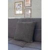 Encasa Homes Chenille Cushion Covers, Set of 2, Grey, 50