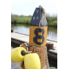 Unbranded Oceanside Restaurant Decor Weathered Look Wood Buoy Float -