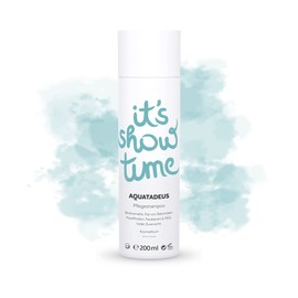 Care shampoo for irritated scalp, with Aquatadeus healing water, relieves irritation, skin-friendly pH and soap-free