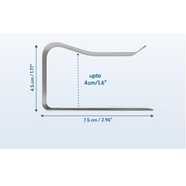 Table Cloth Holder Clips，Tablecloth Clips,12 Pack Dining Table Cloth Holder, Fits for 1.5” Thick Outdoor Tables,for Picnic Table Clips, Stainless Steel Tablecloth Clips