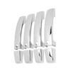 Exterior Door Handle Cover Chrome Plated Outside Door Handle Decor