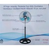 Hyper Tough New 18-inch High Velocity Sealed Motor Is Pedestal