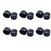 Acocony 1 1/4 Inch Rubber Cap Round 1.25 Inch Rubber