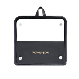 ROWNYEON - Bolsa para brochas de maquillaje, soporte para brochas de maquillaje de alta capacidad, bolsa de cosméticos profesional de viaje, bolsa organizadora de artistas, estuche grande de