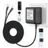Black Video doorbell Special Power Transformer,18V500MA doorbell Power Adapter, Compatible
