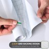 VELIMAX White Blackout Window Film, 100% Light Blocking Window Cover,