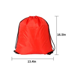 ORSDOM Drawstring Backpack 10 Pieces for Party Gym Sport Trip Picnic Fishing