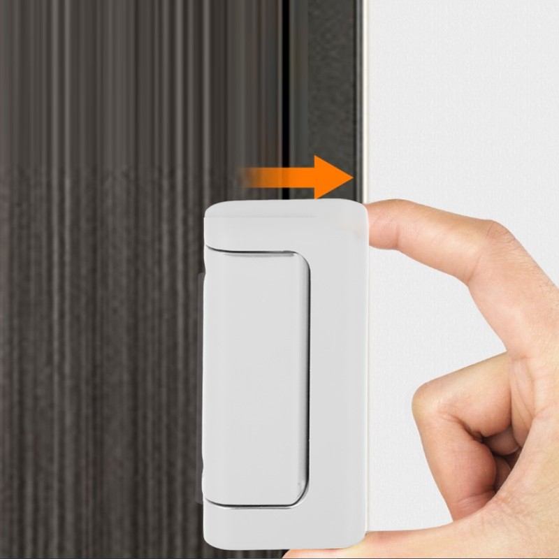 Home Security Door Lock Withstand 800lbs Aluminum Alloy Childproof Door
