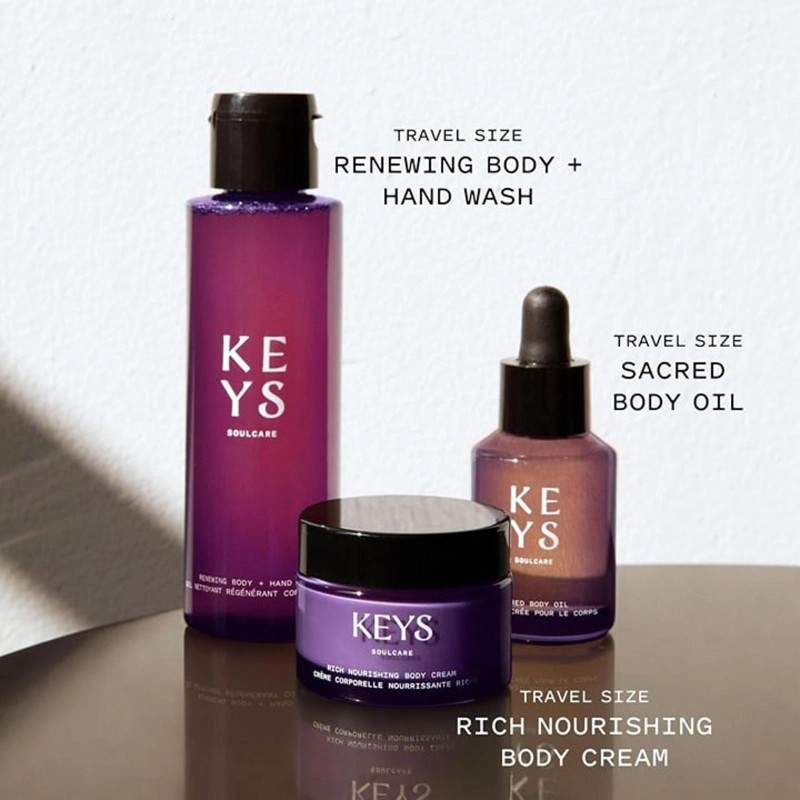 Keys Soulcare Body + Soul Starter Set includes Body Wash,