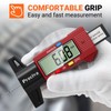 Tyre Tread Depth Gauge, Preciva Burgundy 0-25.4mm/Inch Digital Tyre Tread