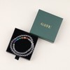 GAVU OM Healing Crystal 7 Chakra Bracelet, Rock crystal, rock