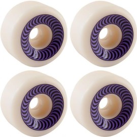 Spitfire Wheels Formula Four OG Classic Natural w/Purple Skateboard Wheels - 58mm 99a (Set of 4)