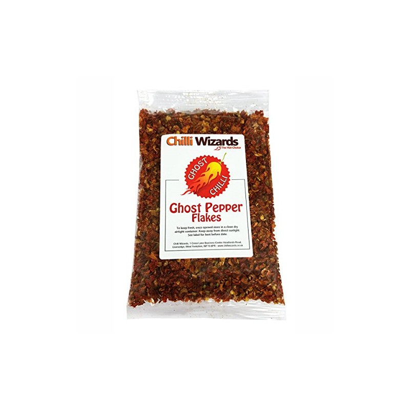Ghost Pepper Chilli Flakes (Naga Jolokia) 25g - Sale